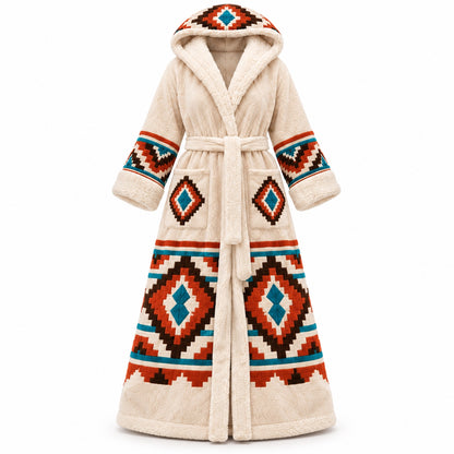 Heritage Heated Robe, front view