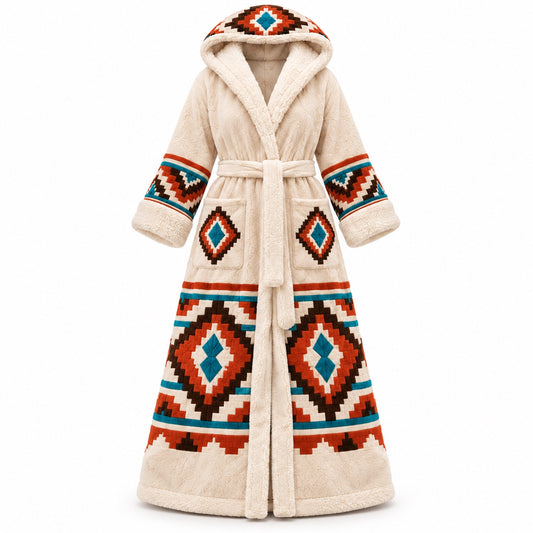 Heritage Heated Robe, front view