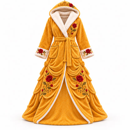 Rose Princess Heated Robe, front view