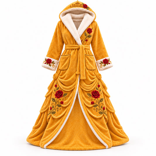 Rose Princess Heated Robe, front view