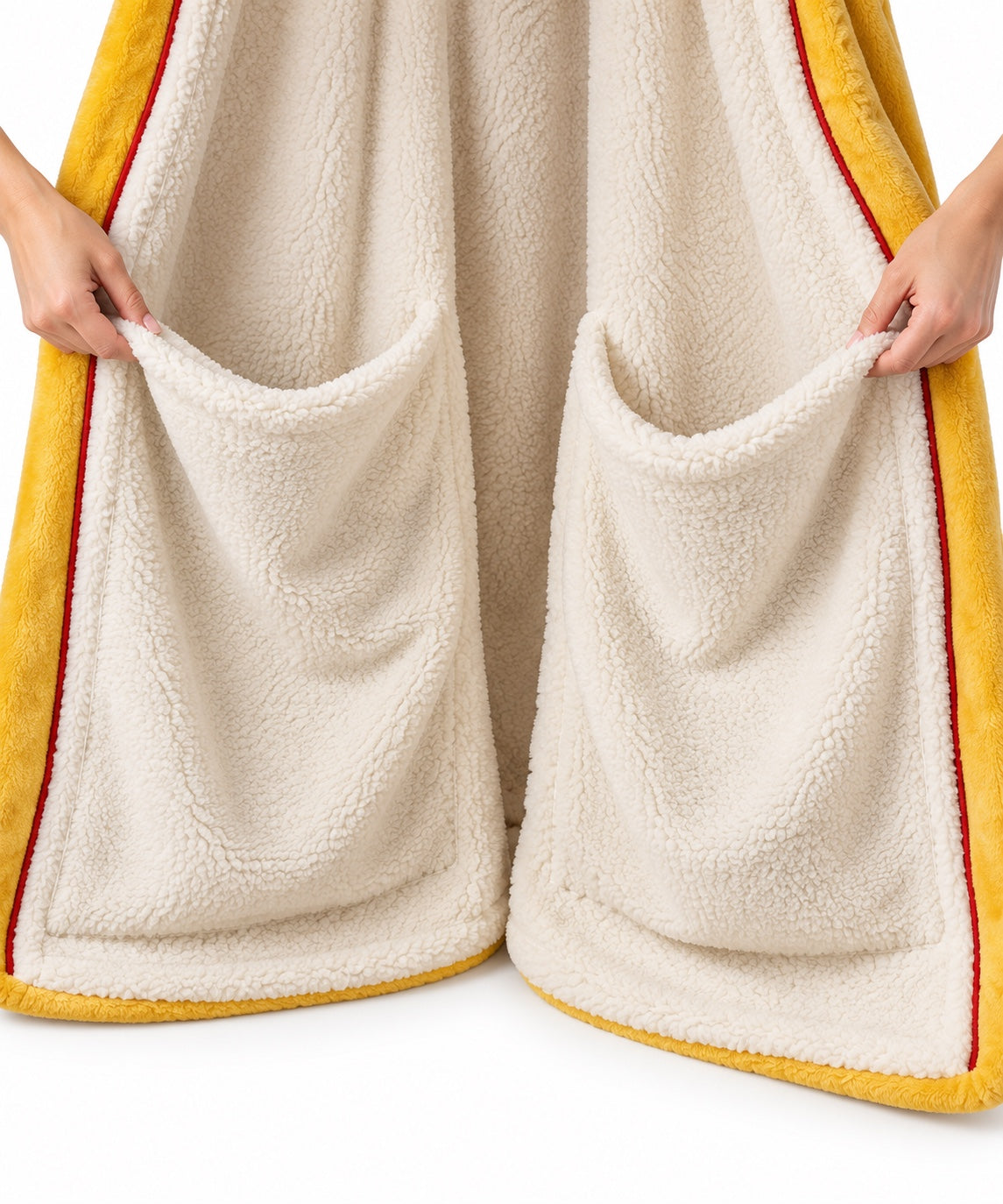 Snow Princess Heated Robe, foot pockets