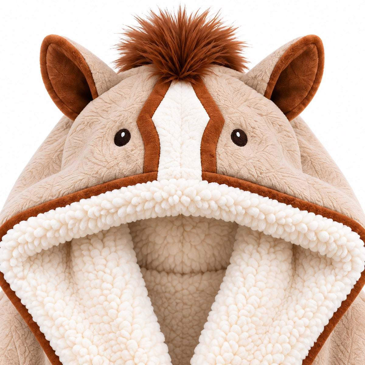 Equestrian Heated Robe, hood